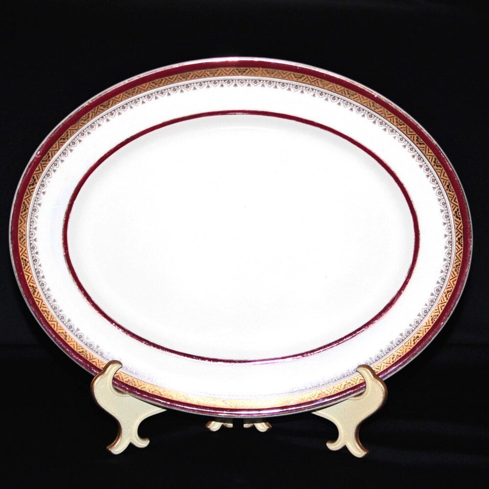 Myott The Crowing Platter | Vintage Serving Platter